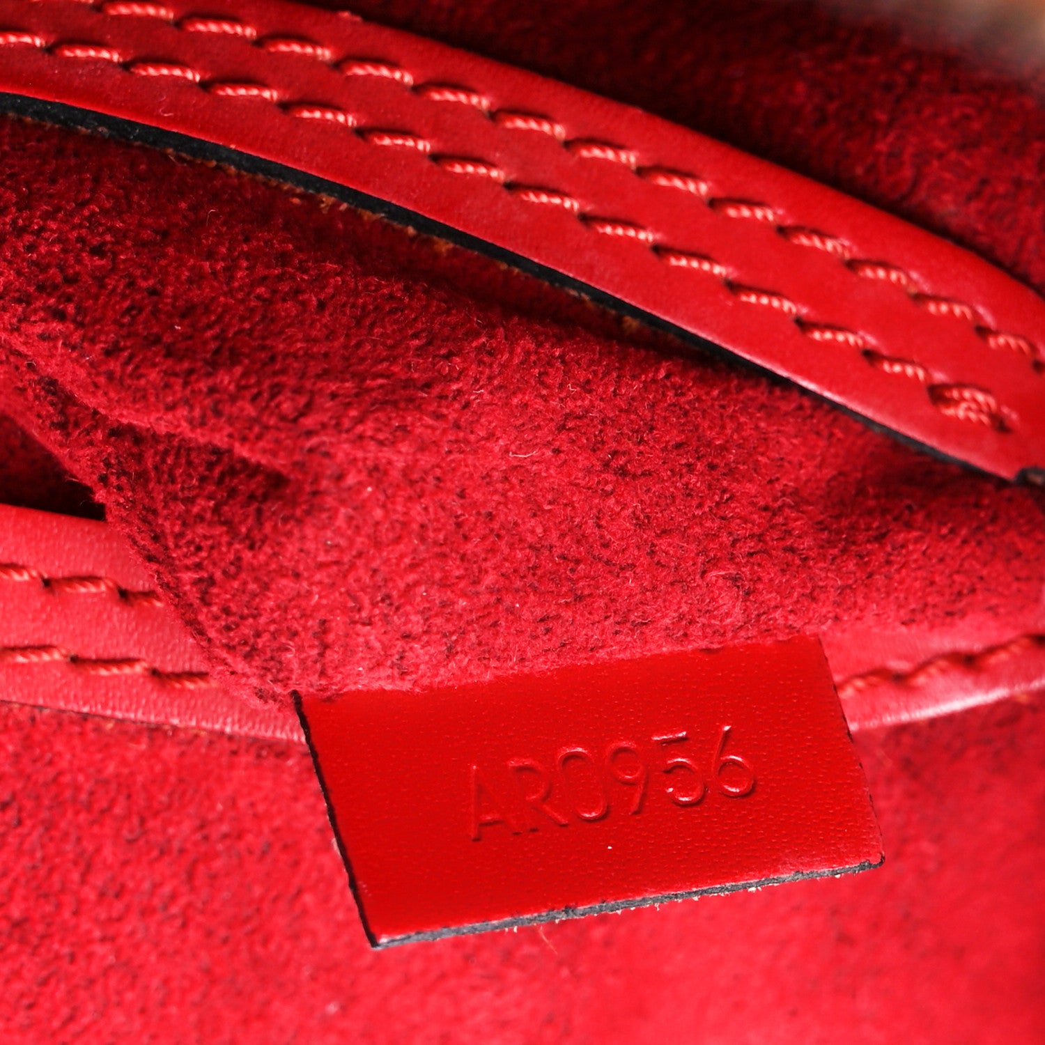 Louis Vuitton Epi Alma PM Castillan Red 5 of 11