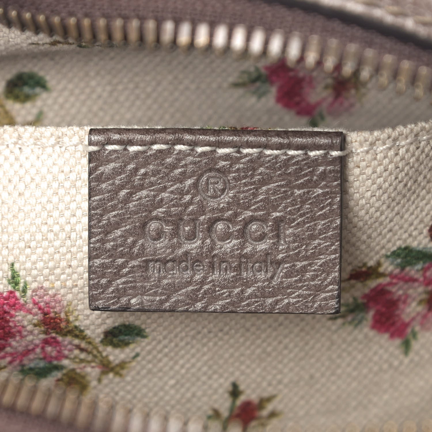 Gucci GG Supreme Monogram Web Neo Vintage Shoulder Bag Beige New Acero Crop 7 of 8