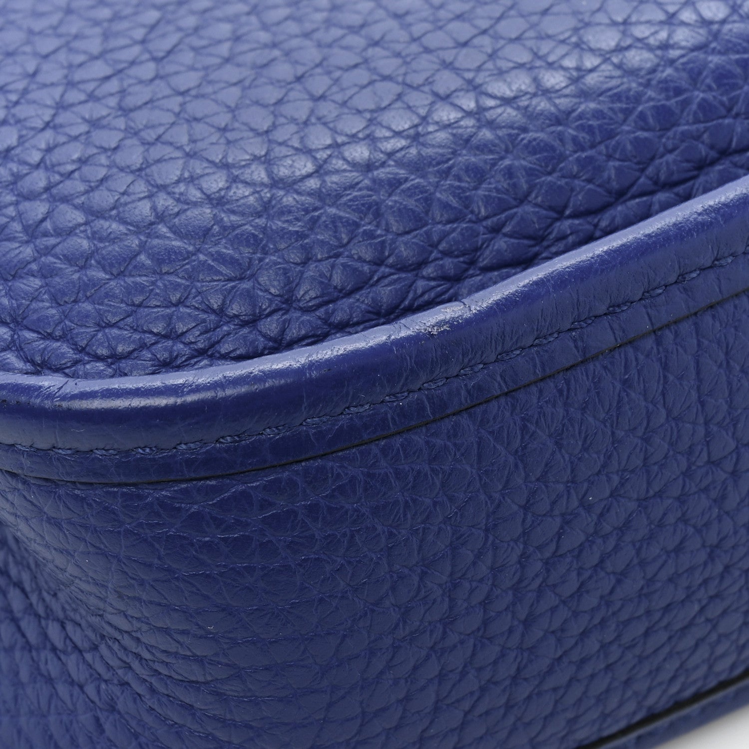 Hermes Taurillon Clemence Evelyne TPM Bleu Electrique Black 9 of 9