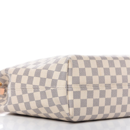 Louis Vuitton Damier Azur Graceful PM Rose Ballerine 6 of 11