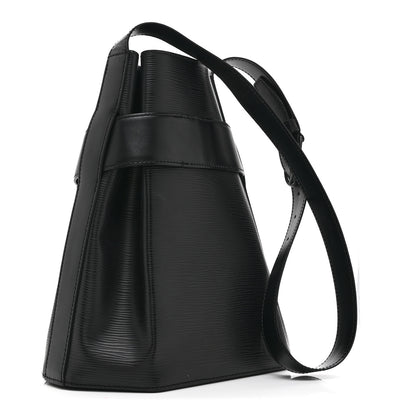 Louis Vuitton Epi Sac D'Epaule Black 3 of 10