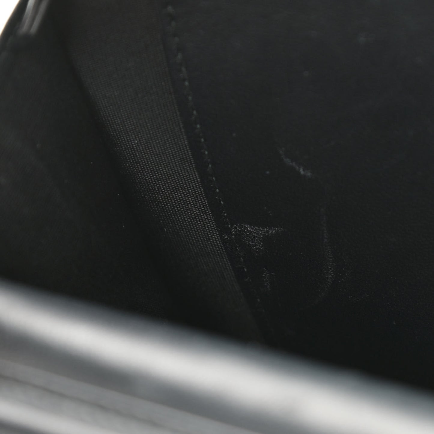 Lambskin Boy Wallet on Chain WOC So Black