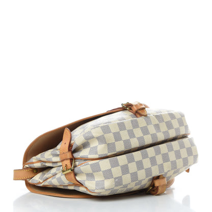 Louis Vuitton Damier Azur Saumur MM 3 of 15