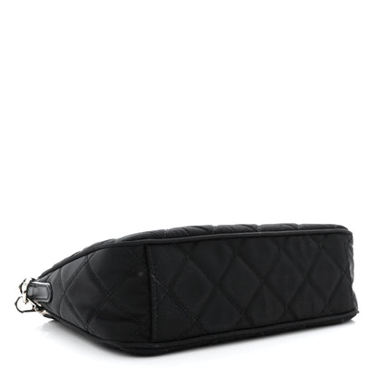 Prada Nylon Tessuto Impuntu Quilted Crossbody Bag Black 4 of 10