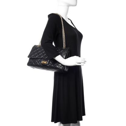 Chanel Aged Calfskin Quilted 2.55 Reissue 227 Flap Black 3 of 16