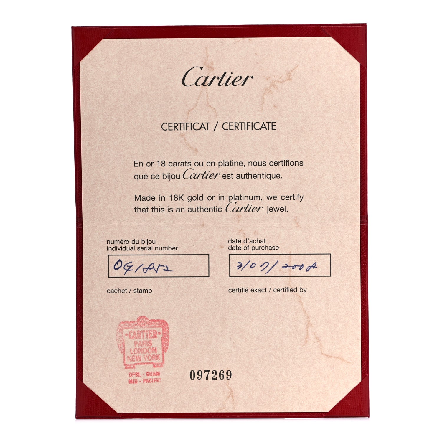 Cartier 18K Pink Gold Diamond Caresse D'Orchidees Par Cartier Ring 48 4.5 8 of 8