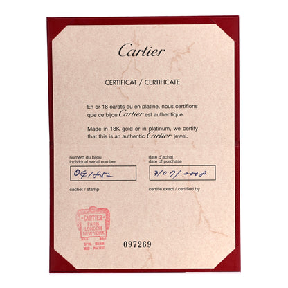 Cartier 18K Pink Gold Diamond Caresse D'Orchidees Par Cartier Ring 48 4.5 8 of 8