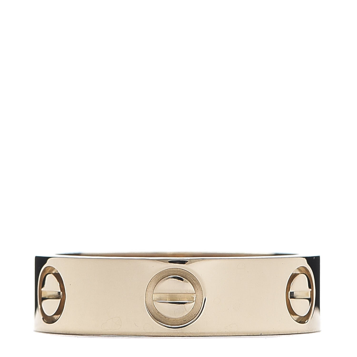 Cartier 18K Yellow Gold 5.5mm LOVE Ring 56 7.5 2 of 5