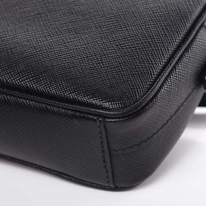 Prada Saffiano Mini Camera Crossbody Bag Black 9 of 11