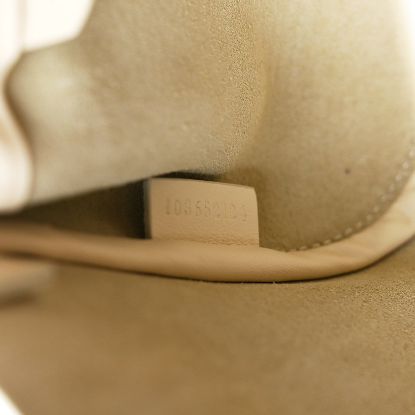 Calfskin XS Ruched Tote Ivory