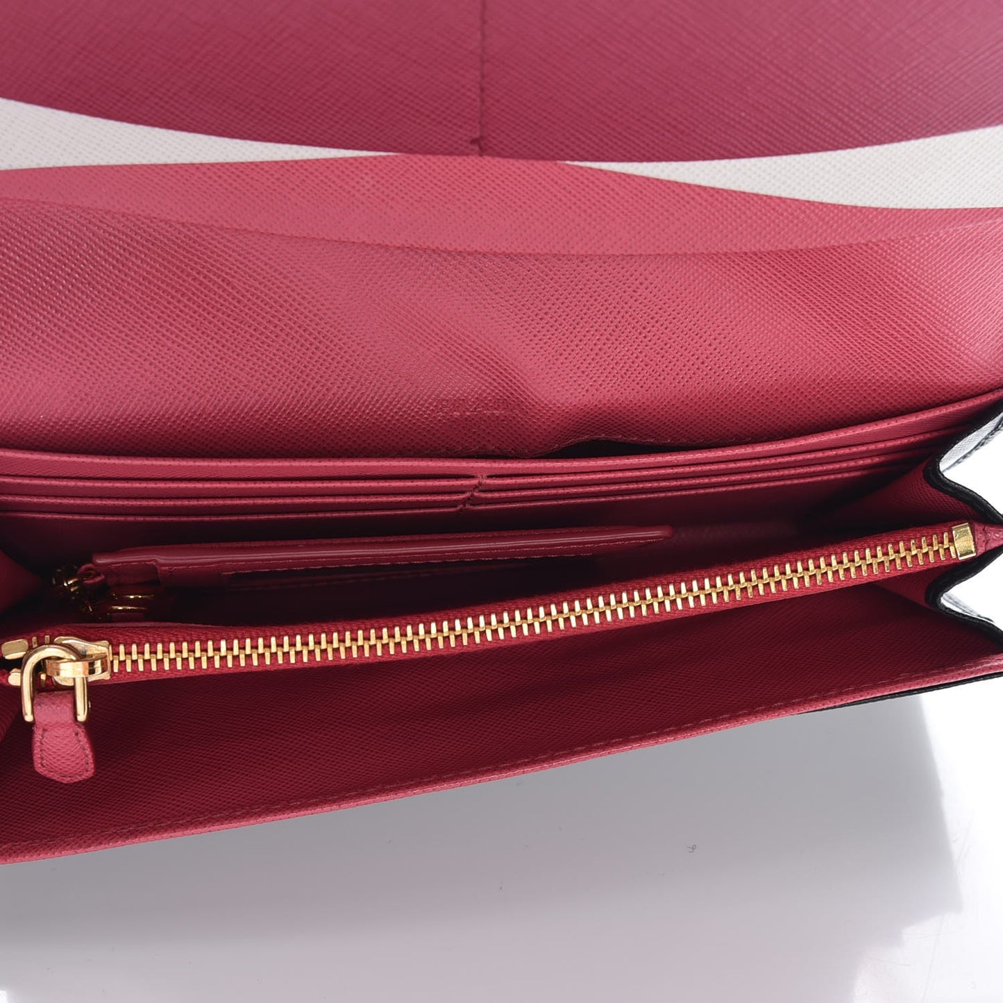 Saffiano Continental Flap Wallet Black Ibisco