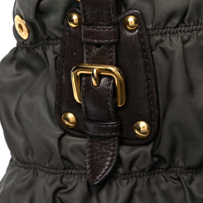 Prada Tessuto Nylon Gaufre Tote Fumo 23 of 40