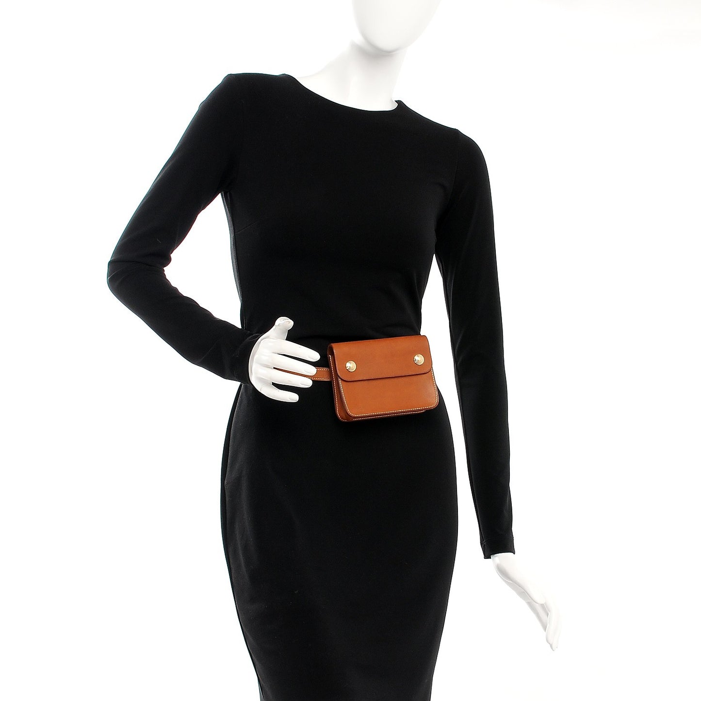 Barenia Pochette Belt Bag Fauve