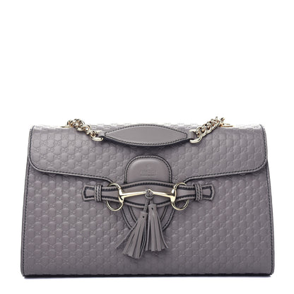 Gucci Soft Microguccissima Medium Emily Chain Shoulder Bag Loess 1 of 10