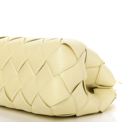 Bottega Veneta Nappa Maxi Intrecciato Grasp Top Handle Bag Ice Cream 7 of 9