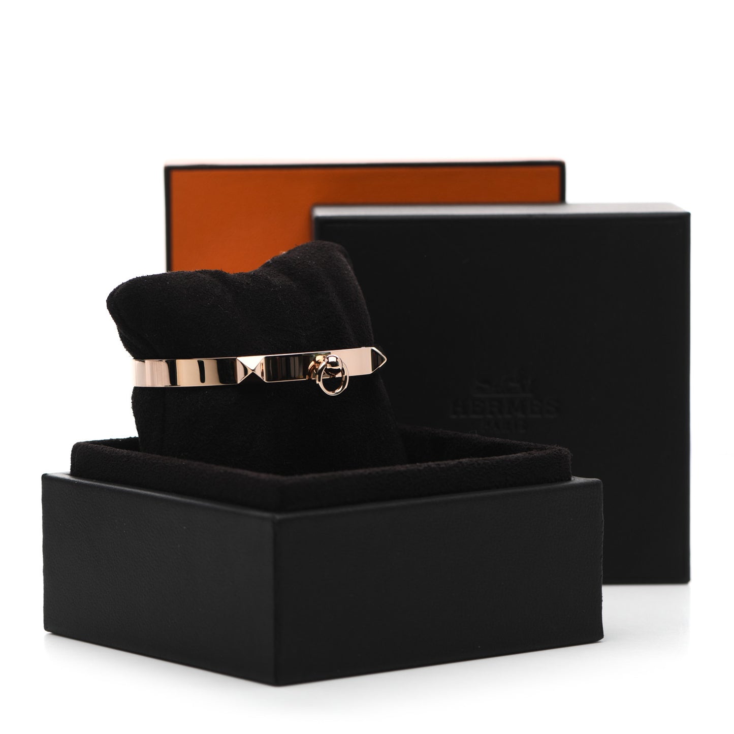 18K Rose Gold PM Collier De Chien Bracelet SH