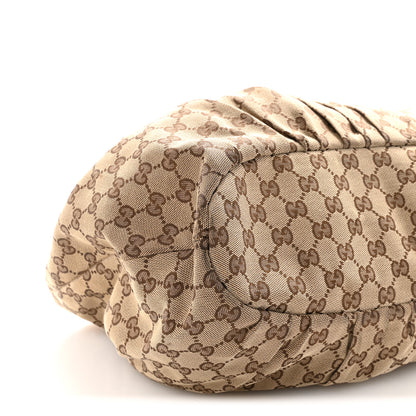 Gucci Monogram Studded Pelham Tote Dark Brown 9 of 10