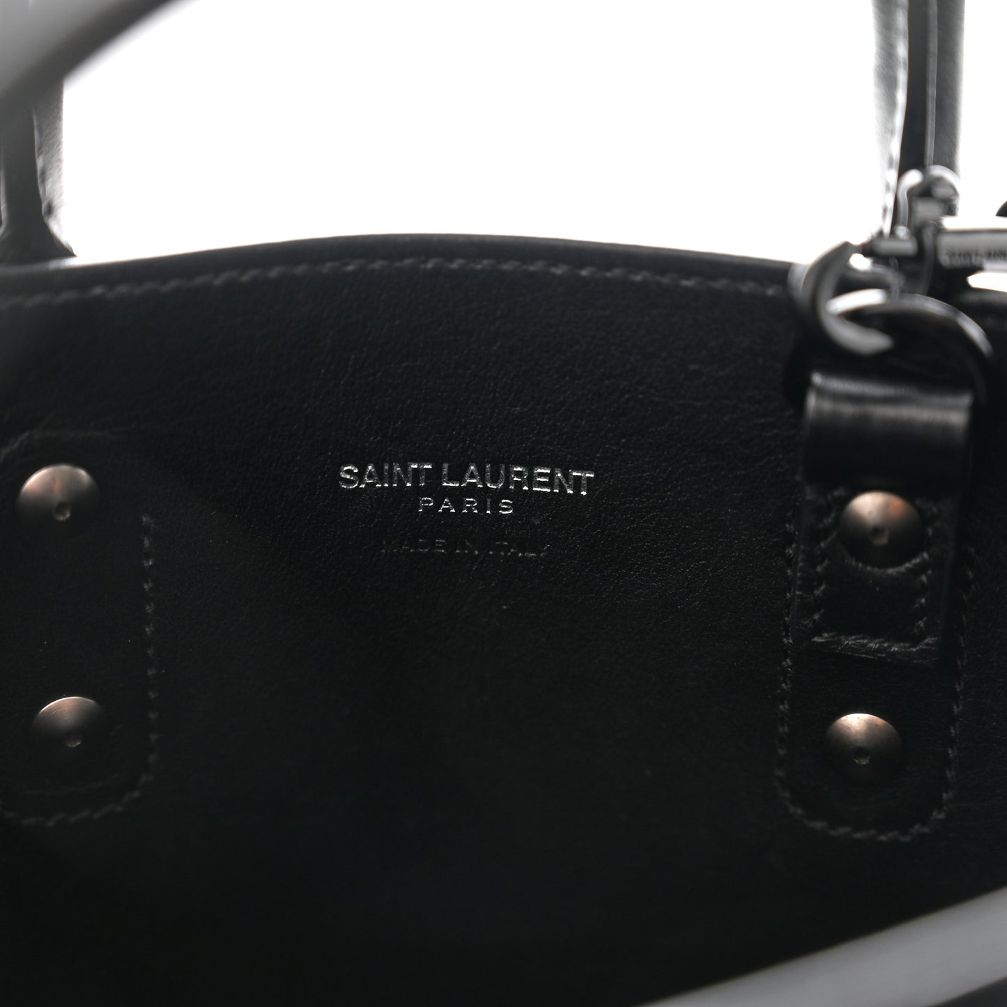 Calfskin Nano Sac De Jour Black