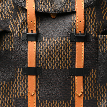 Louis Vuitton X NIGO Giant Damier Ebene Monogram Christopher PM Backpack 7 of 9