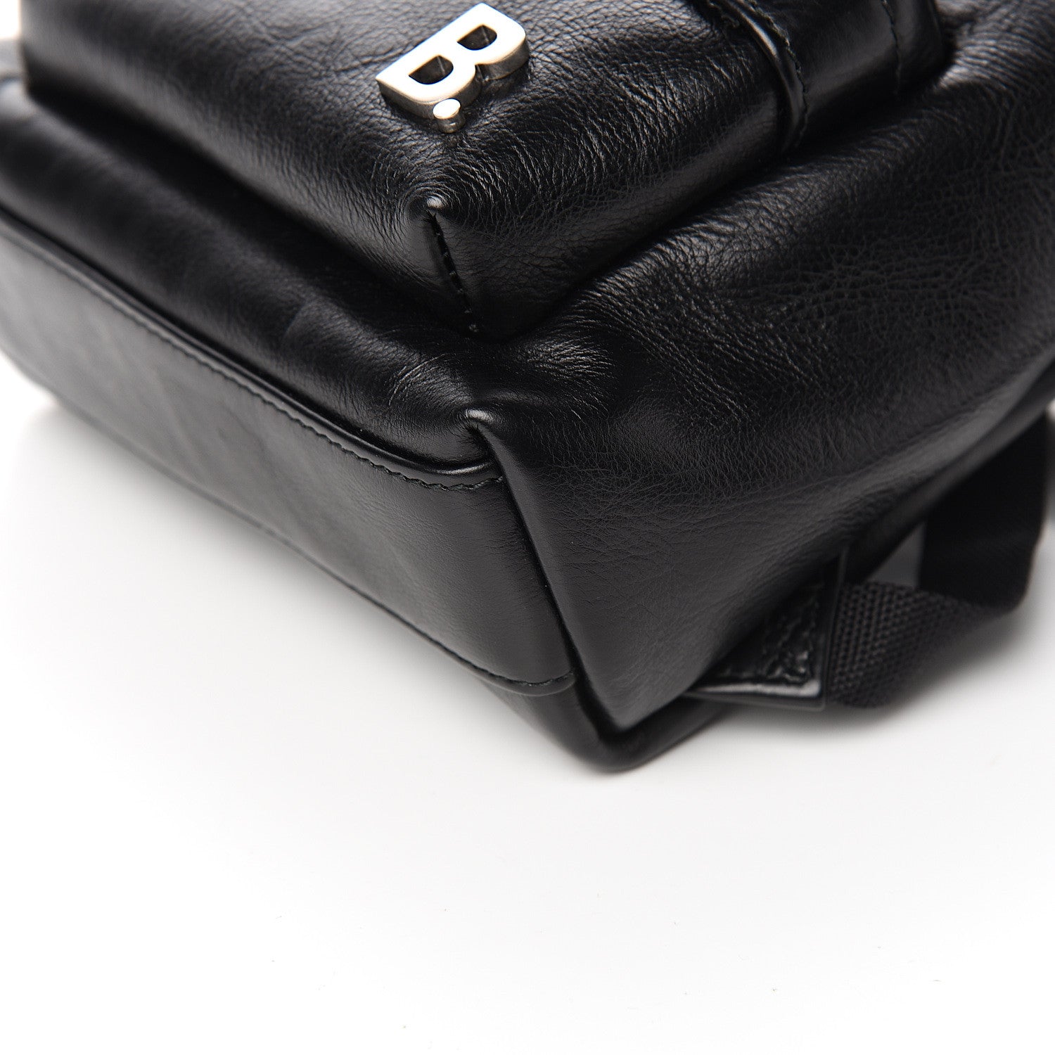 Balenciaga Smooth Calfskin Soft XXS Backpack Black 8 of 9