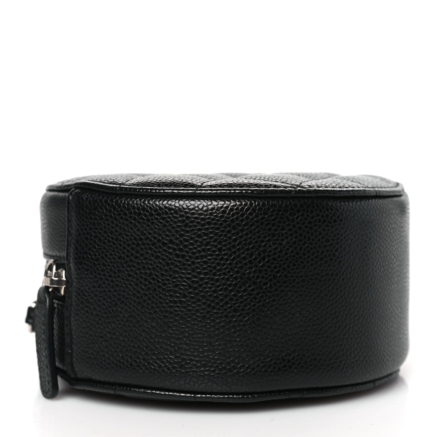 Chanel Caviar Quilted Round Clutch With Chain Black 4 of 9