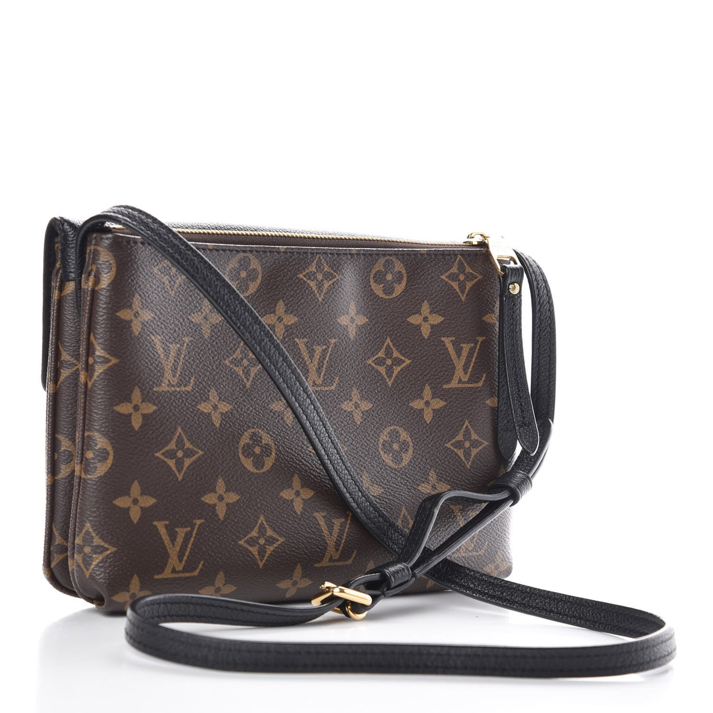 Monogram Twice Pochette Black