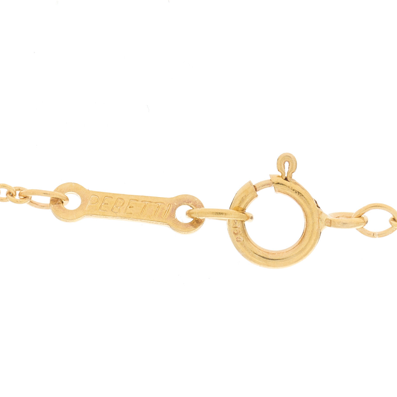 Tiffany 18k Yellow Gold Elsa Peretti Apple Pendant Necklace 3 of 5