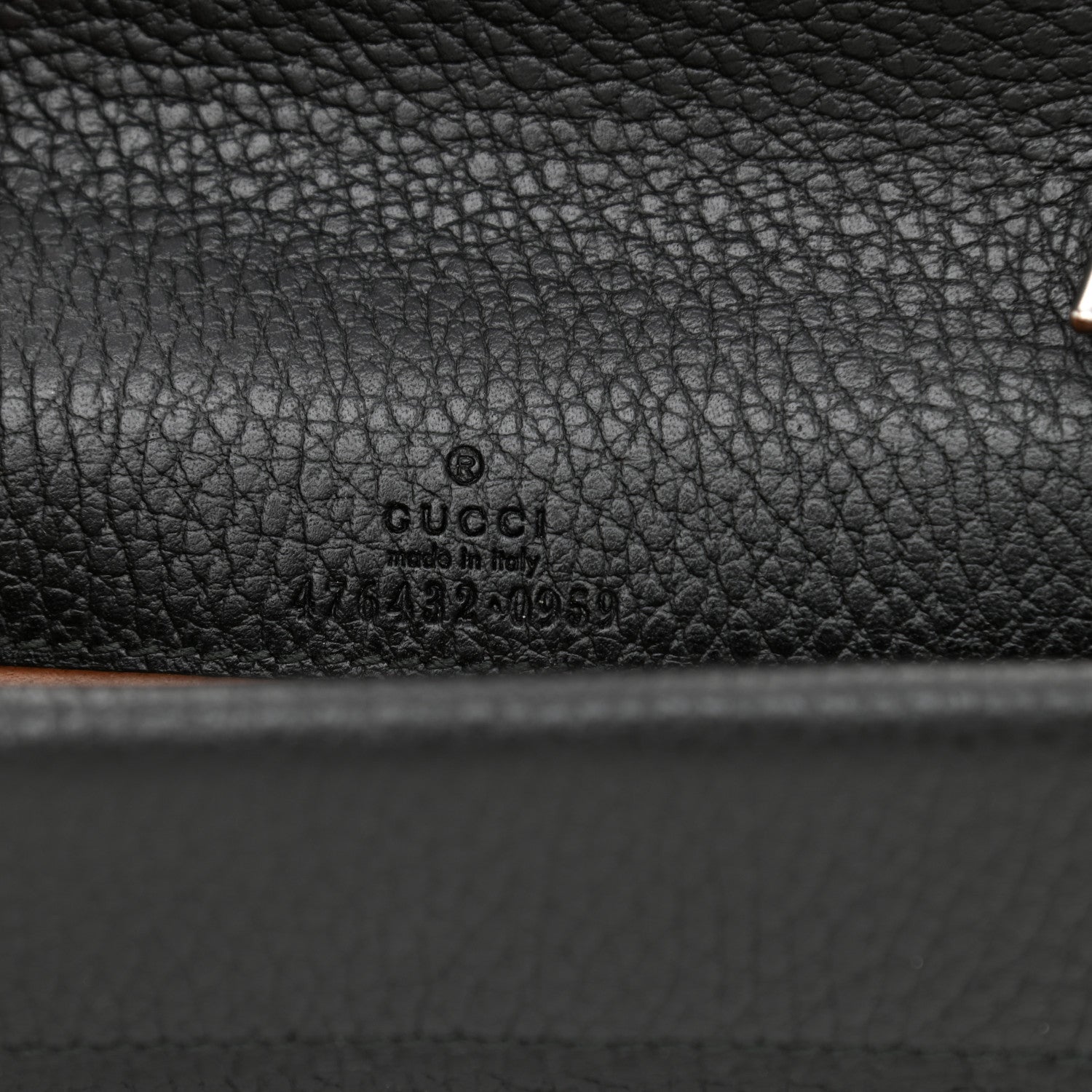 Gucci Calfskin Super Mini Dionysus Shoulder Bag Black 6 of 7