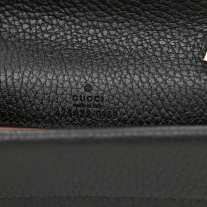 Gucci Calfskin Super Mini Dionysus Shoulder Bag Black 6 of 7