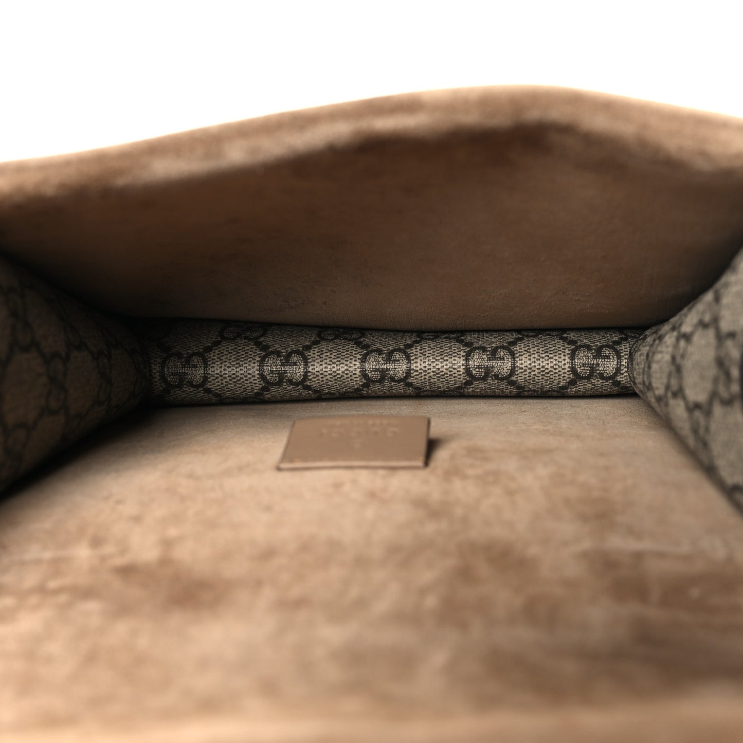 GG Supreme Monogram Mini Dionysus Shoulder Bag Taupe