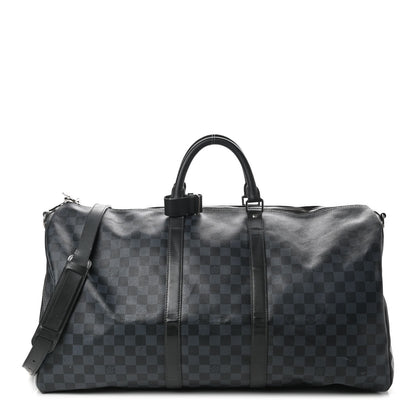 Louis Vuitton Damier Cobalt Keepall Bandouliere 55 1 of 9