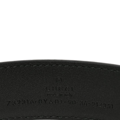Gucci Calfskin Belt 90 36 Black 5 of 5