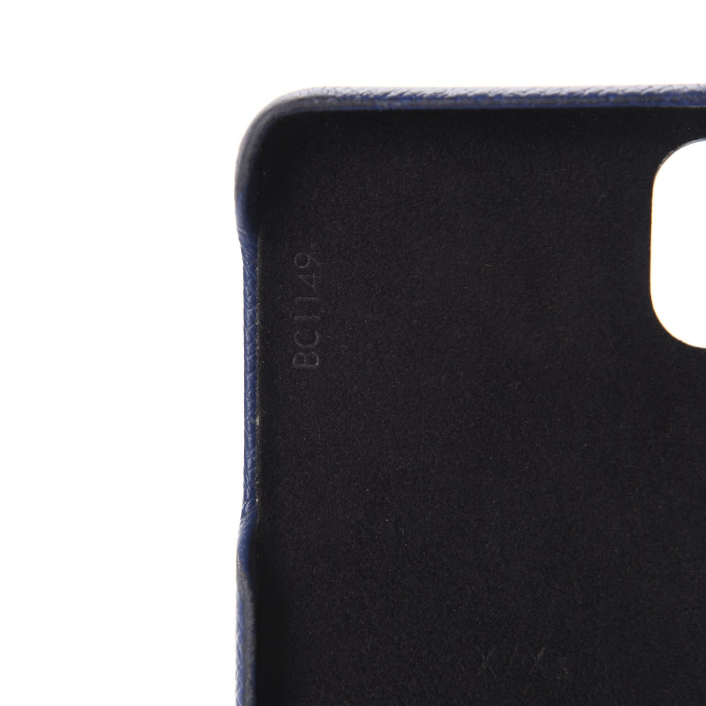 Monogram iPhone X/XS Bumper Cobalt