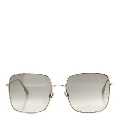 Christian Dior Metal Stellaire 1 Square Sunglasses Gold 2 of 8