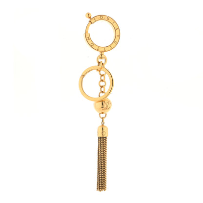 Louis Vuitton Goldtone Swing Key Holder and Bag Charm 1 of 3