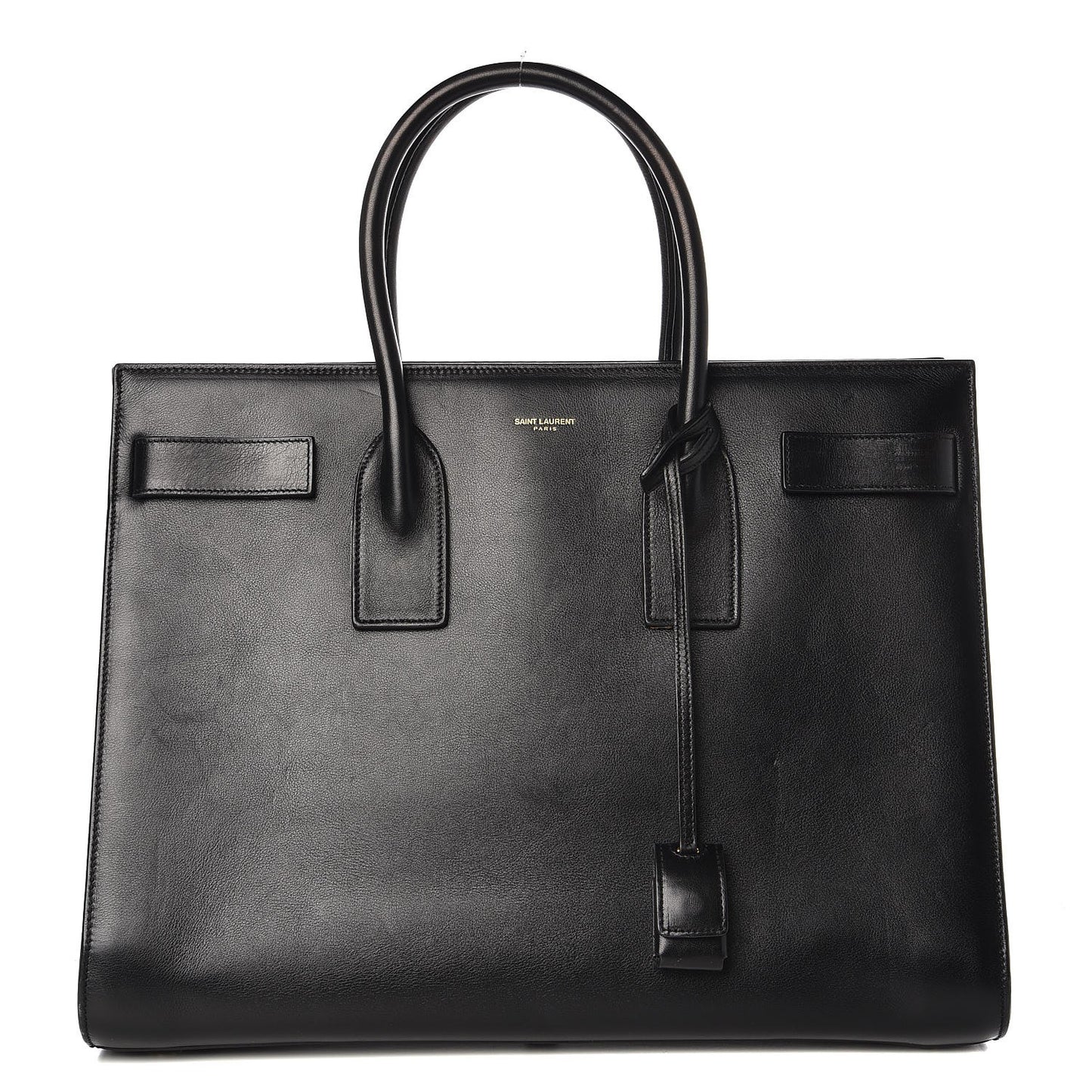 Calfskin Large Sac De Jour Carryall Black