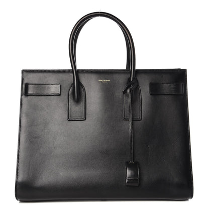 Saint Laurent Calfskin Large Sac De Jour Carryall Black 1 of 10