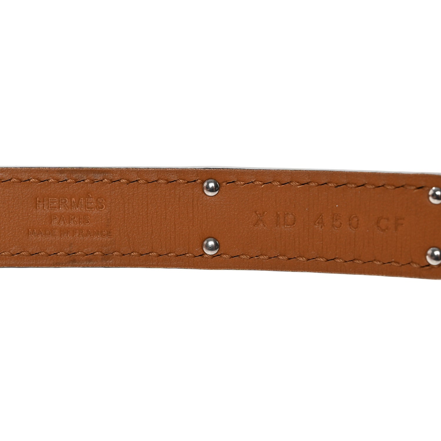 Hermes Epsom Kelly Belt Black 3 of 4