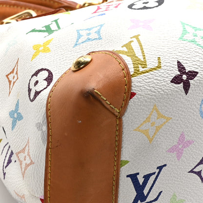 Louis Vuitton LOUIS VUITTON Monogram Multicolor Audra White 7 of 12