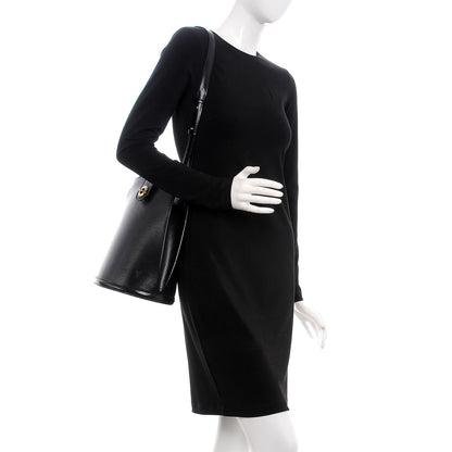 Louis Vuitton Epi Cluny Black 2 of 11