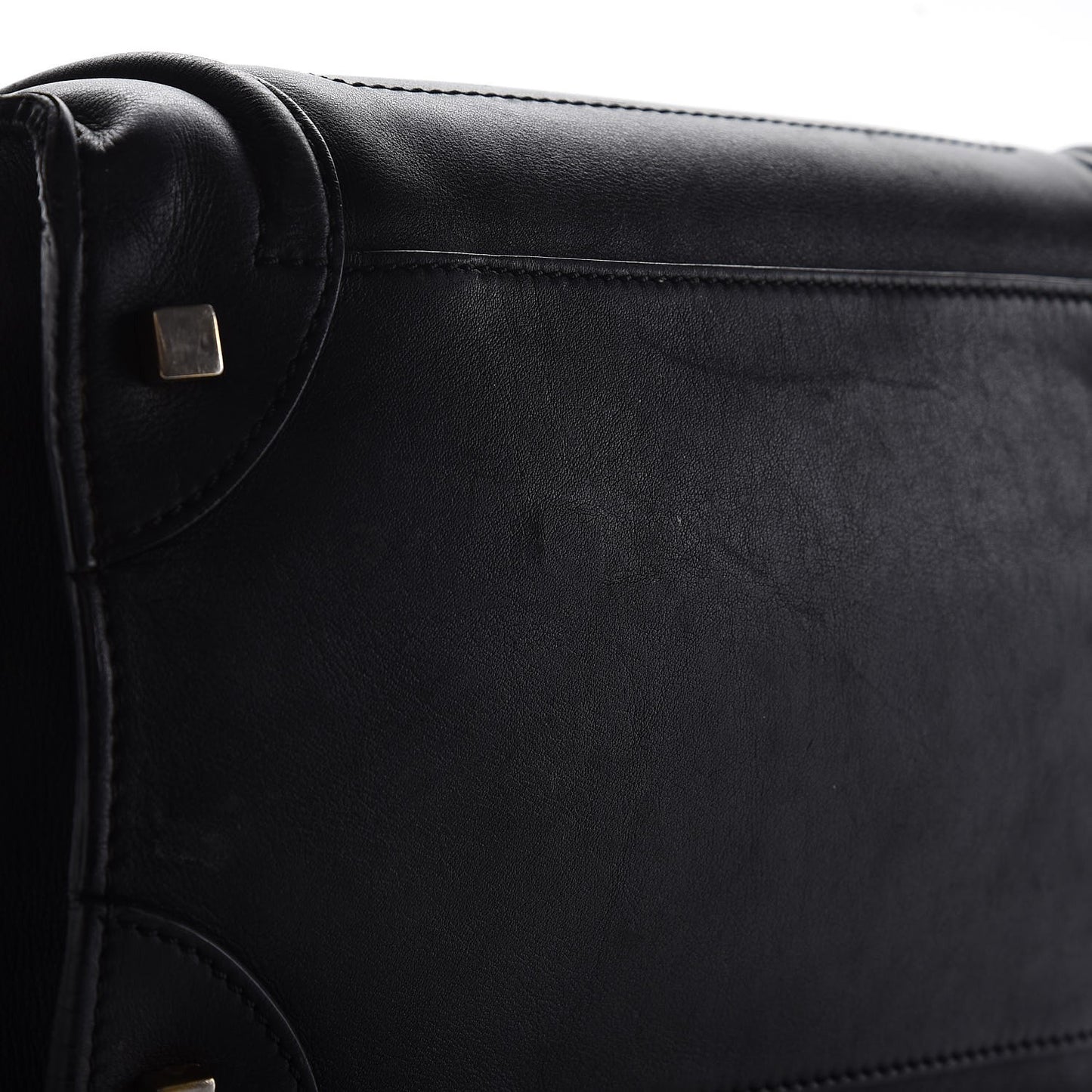 Smooth Calfskin Mini Luggage Black