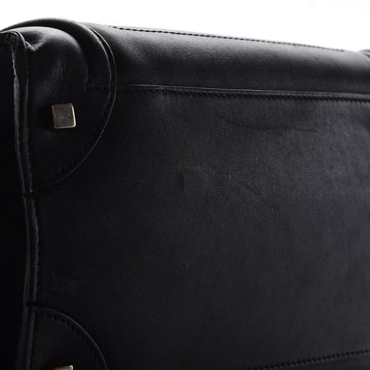 Celine Smooth Calfskin Mini Luggage Black 13 of 20