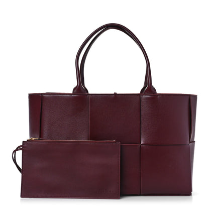 Bottega Veneta Nappa Maxi Intrecciato Medium Arco Tote Barolo 1 of 9