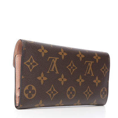Louis Vuitton Monogram Josephine Wallet Rose Nacre 2 of 5