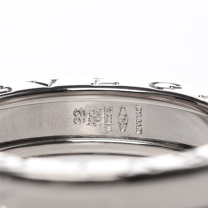 Bulgari 18K White Gold B.Zero1 One-Band Ring 55 7.25 5 of 5