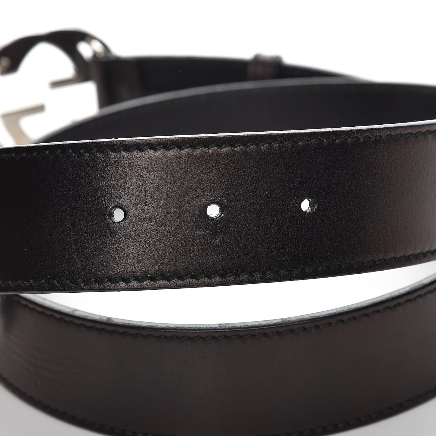 Calfskin Interlocking G 40mm Belt 95 38 Black