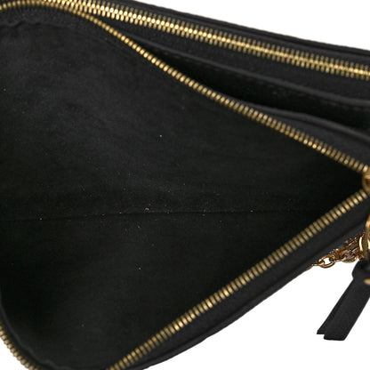 Louis Vuitton Empreinte Double Zip Pochette Black 5 of 12