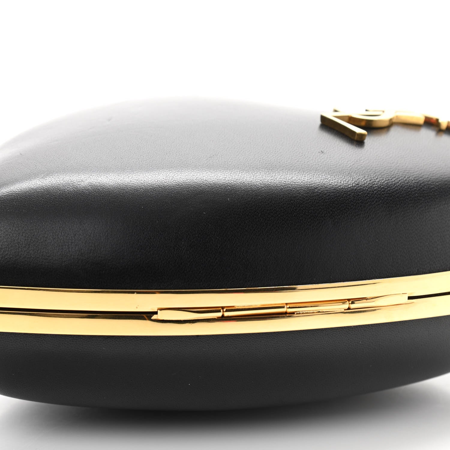 Saint Laurent Calfskin Monogram Love Box Bag Black 9 of 9