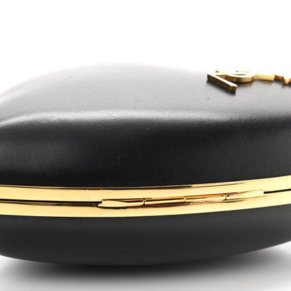 Saint Laurent Calfskin Monogram Love Box Bag Black 9 of 9