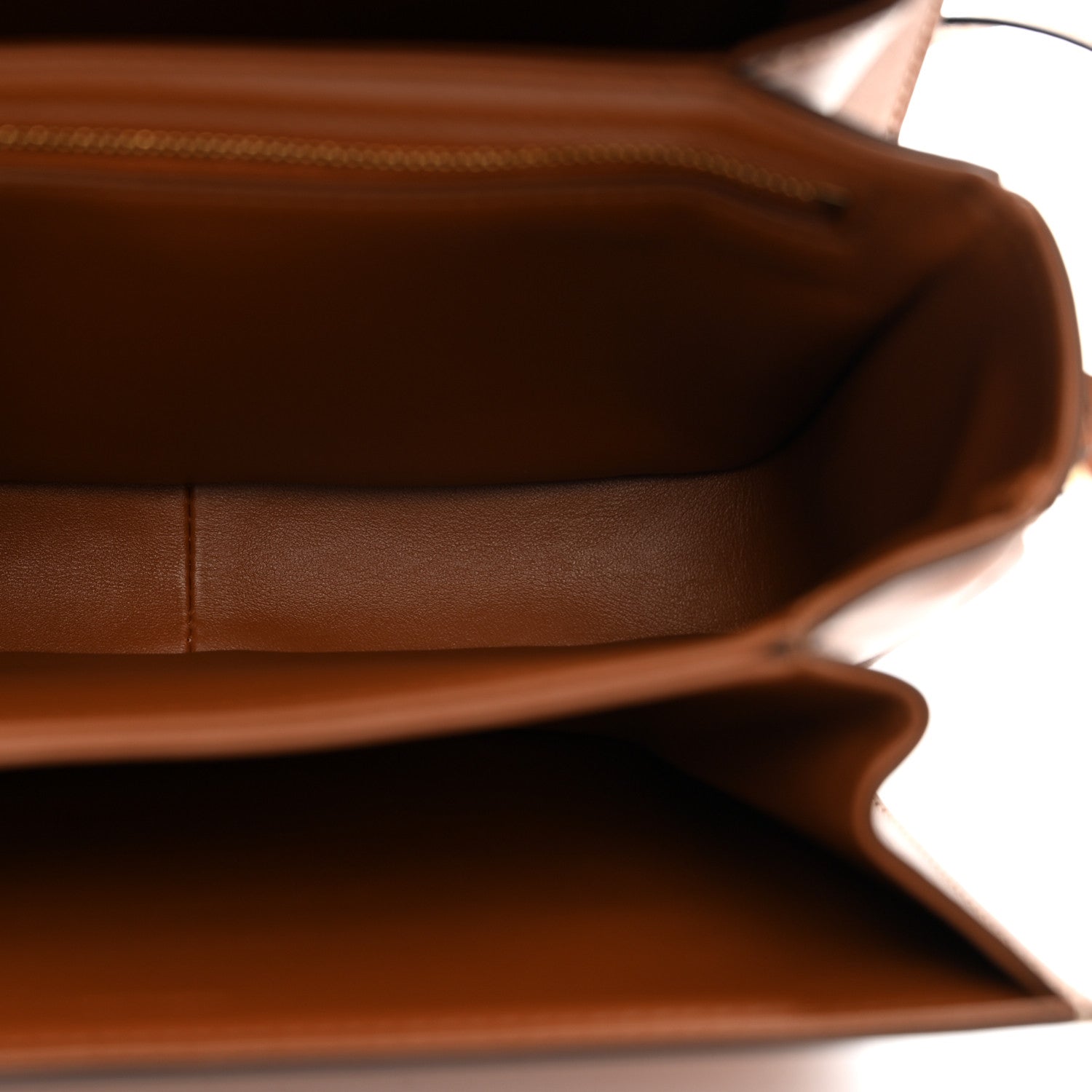 Celine Natural Calfskin Medium Triomphe Tan 5 of 13